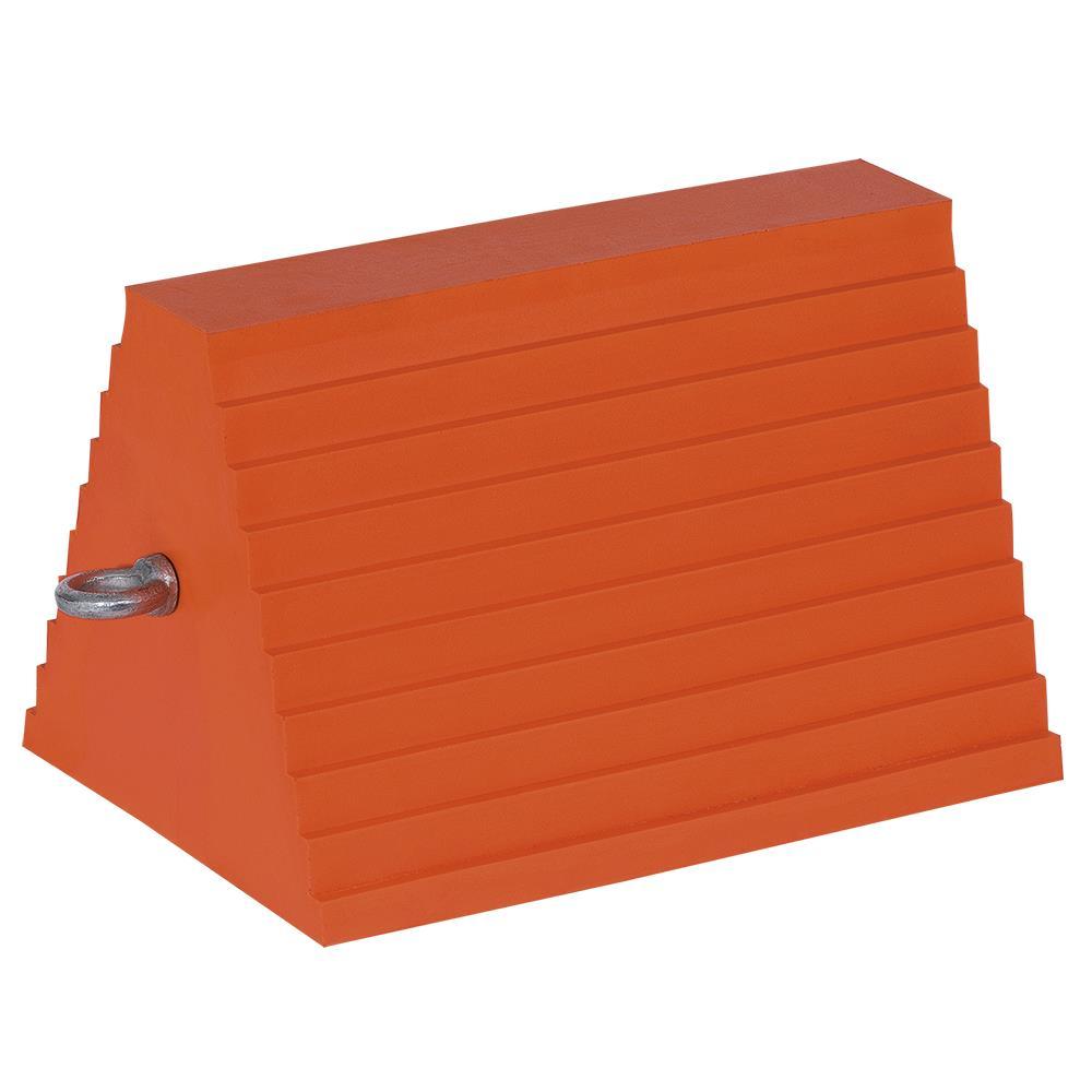 Double-Sided Wheel Chock - Hi-Viz Orange