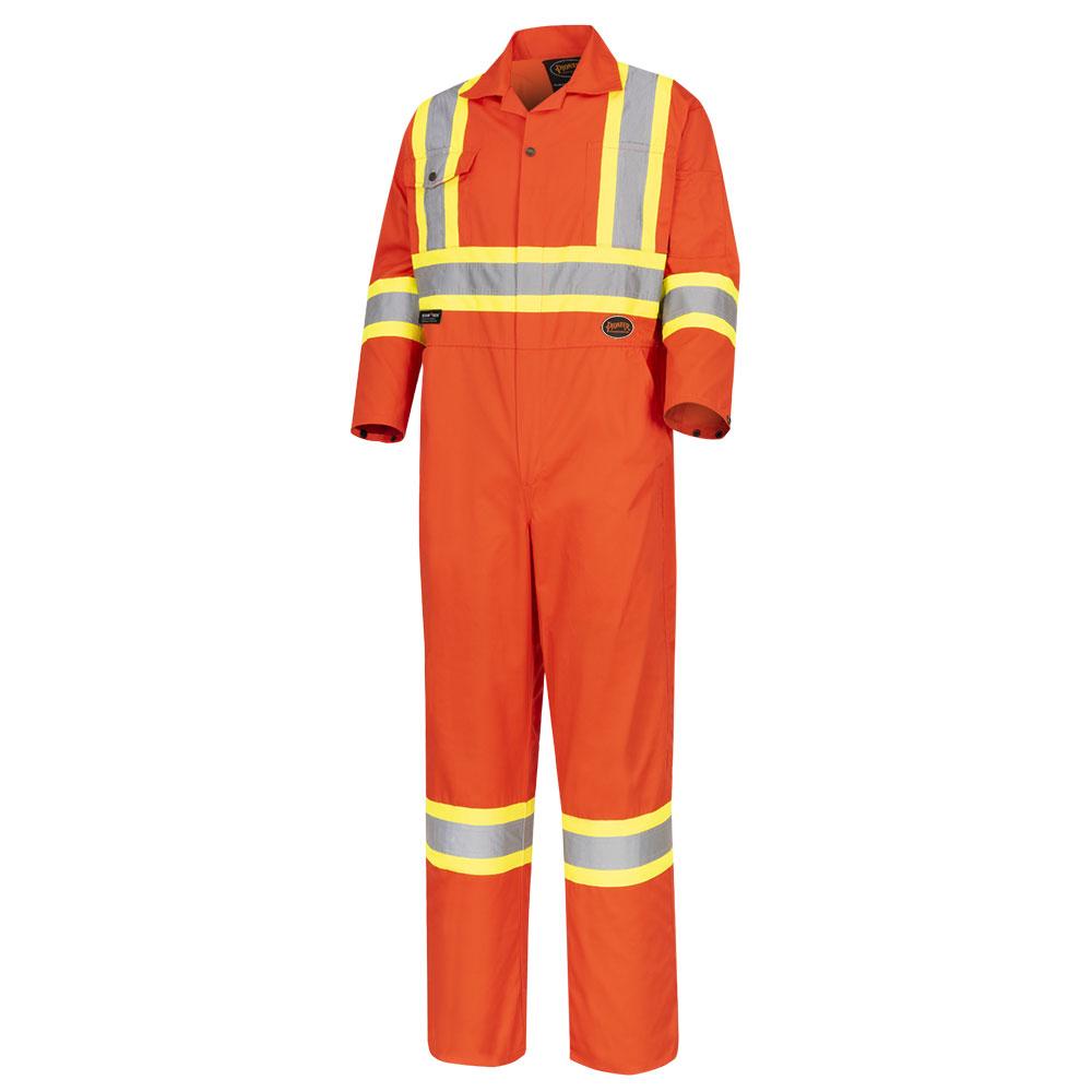 Orange Polyester/Cotton 7 oz Coverall - Tall - 64