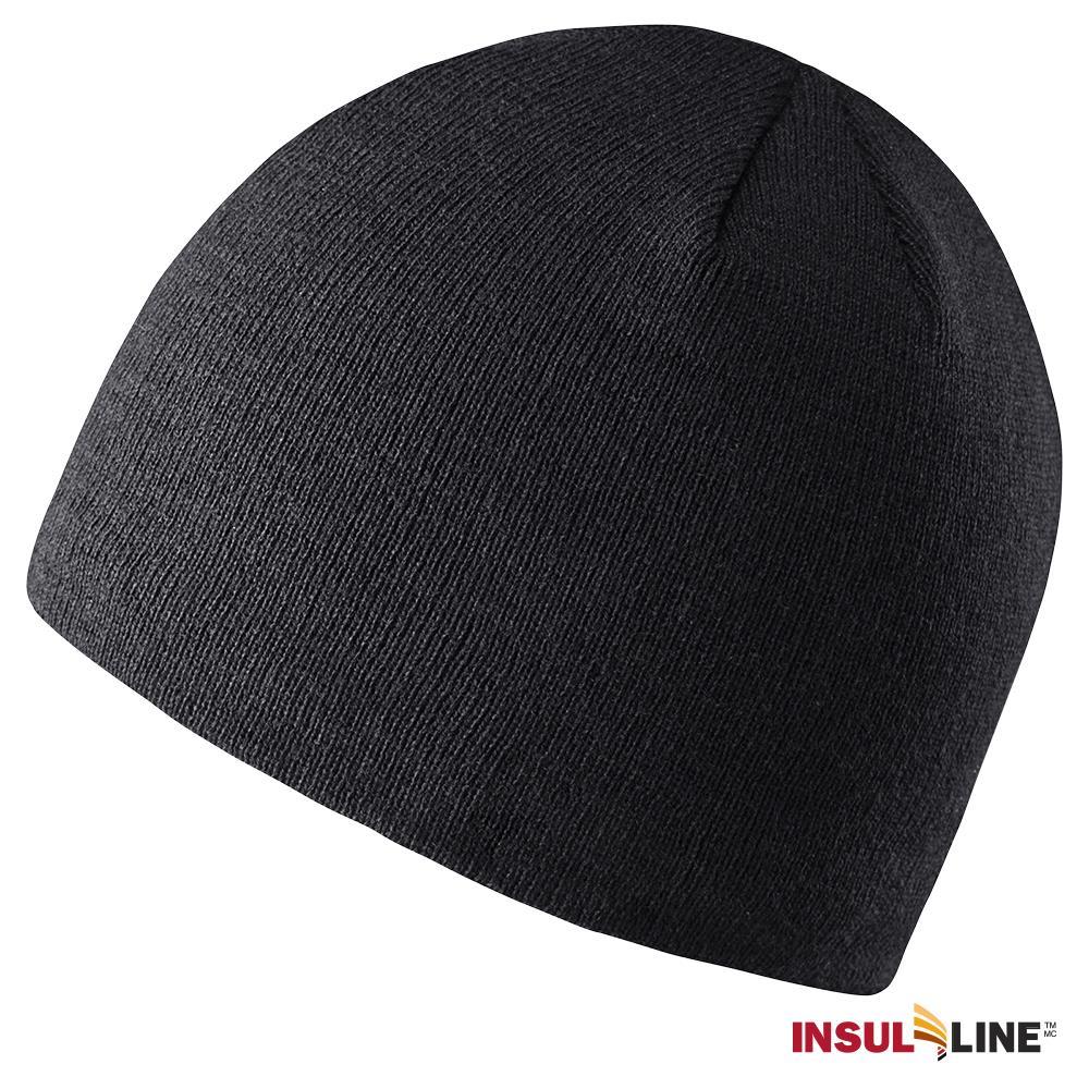 Black Lined Beanie - O/S