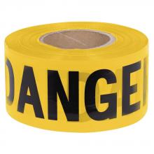 Pioneer V6310360-O/S - Yellow Danger Tape - 1000' x 3" x 0.04 mm