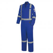 Pioneer V2540910A-60 - "The Rock" FR-Tech® 88/12 FR Coverall Industrial-Wash Tough - Royal Blue - 60