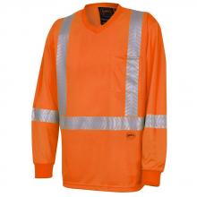 Pioneer V1052251-5XL - Hi-Viz Orange 50+ UV Protection, CoolPass® Ultra-Cool, Ultra-Breathable Long-Sleeved Shirt
