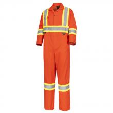 Pioneer V202051T-64 - Orange Polyester/Cotton 7 oz Coverall - Tall - 64