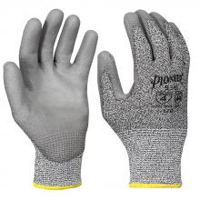 Pioneer V5011140-S - Cut-Resistant Gloves (Pair) with Grey PU Coating - Level A4 - S